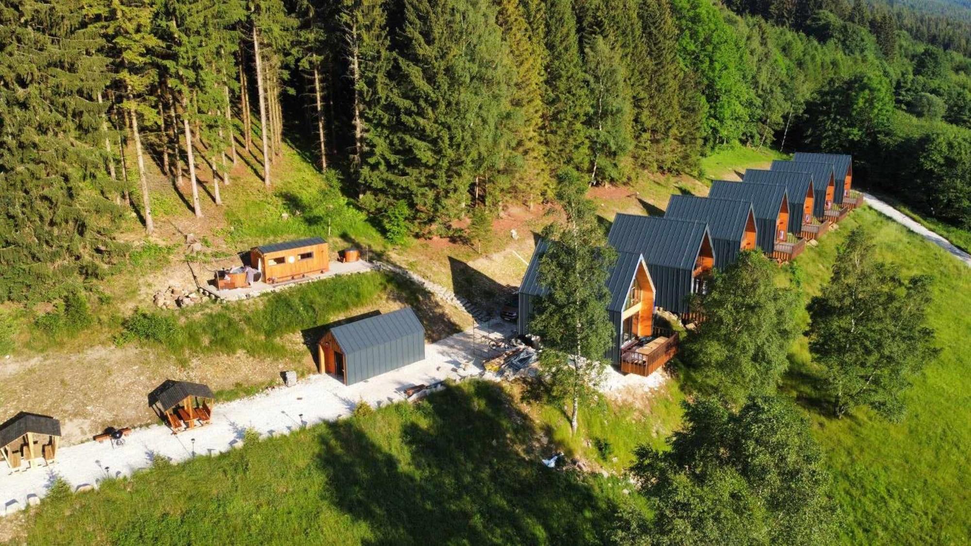 Osada Za Gorami Za Lasami - Domki Z Widokiem Na Snieznik Stronie Slaskie Exterior photo